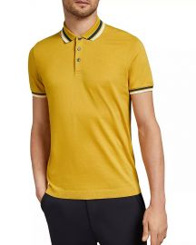 Ted Baker Kazza Stripe Trim Regular Fit Polo Shirt Men - Bloomingdale s at Bloomingdales